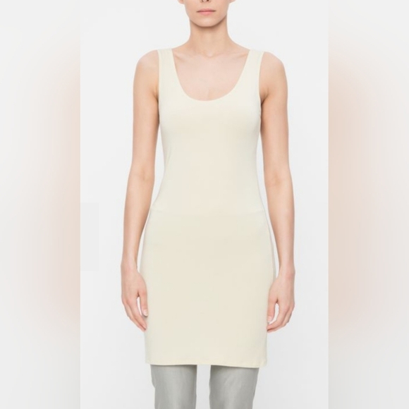 Sarah Pacini | Gray Modal Tunic - Wide Stral, Size 4 - Picture 1 of 10